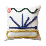 Hand-woven Pure Cotton Throw Pillow Case