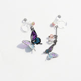 Asymmetric Butterfly Earrings - Fashion Ear Clip