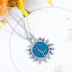 Good Friend Girlfriends Series Two-person Pendant Cute Sun Flower Necklace - Minihomy