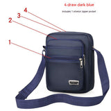 Large Capacity Multi-layer Waterproof Shoulder Crossbody Bag - Minihomy