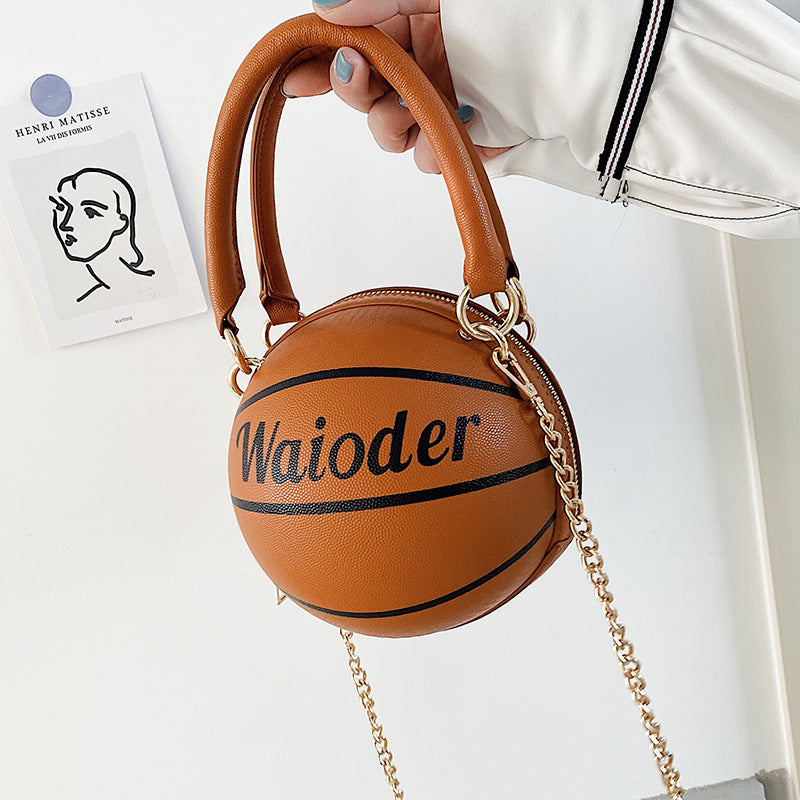 Basketball Shape Handbags and Purses for Women - Minihomy