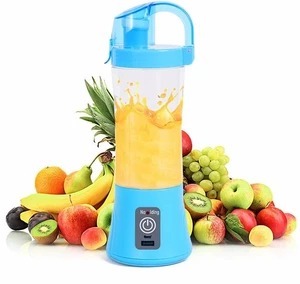 Portable Electric Fruit Juicer & Smoothie Maker - USB Rechargeable Mini Blender Cup - Minihomy