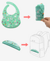 Baby Feeding Newborn Cartoon Aprons Adjustable Baby Bibs Burp Cloth - Minihomy