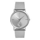 Simple Style New Ladies Hook Buckle Alloy Watches Women Wristwatch Quartz