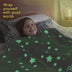 Glowing Polyester Wool Blanket In The Dark - Minihomy