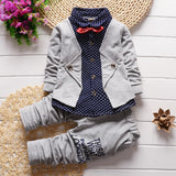 Children's Suit Bow tie Sweater Small Trousers