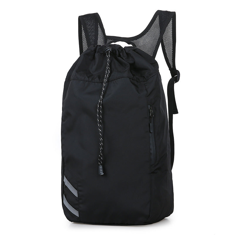 Oxford Fabric Bucket Drawstring Waterproof Outdoor Soccer Football Basketball Backpack Bags