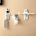 Animal Hook - Bendable Reusable Self-Adhesive Door Wall Hangers - Minihomy