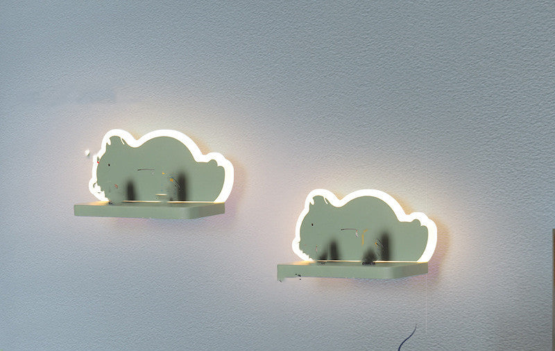 Nordic Minimalist Bedroom Children's Room LED Wall Lamps - Minihomy