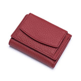 Leather Japanese Mini Short Women Wallet