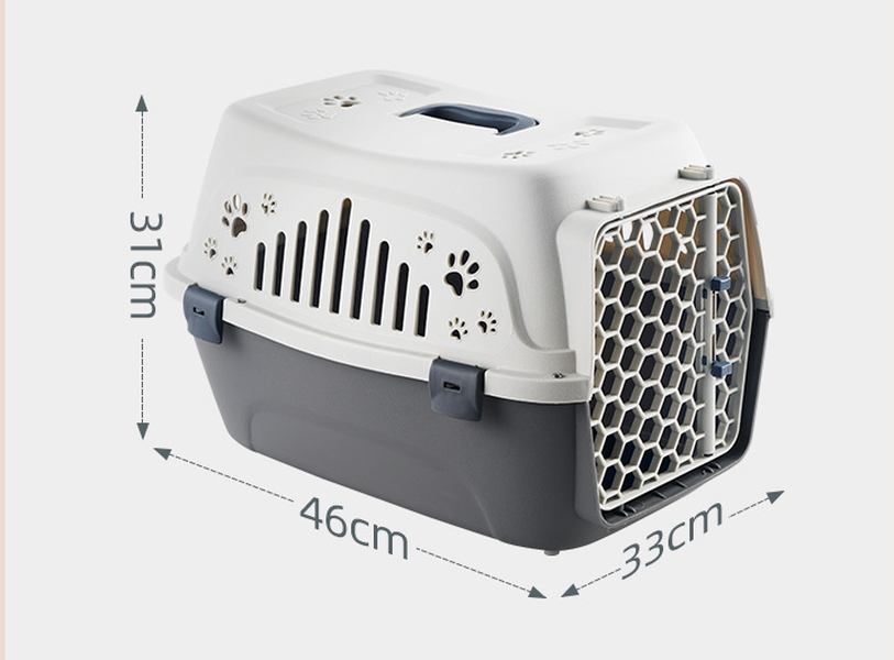 Cat Air Box Large Dog Cage Small and Medium-sized Dog Outing Carrying Bag - Minihomy