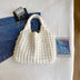 Cute Pleated Puff Shoulder Bag - Women's Large-Capacity Cloud Armpit Bag - Minihomy