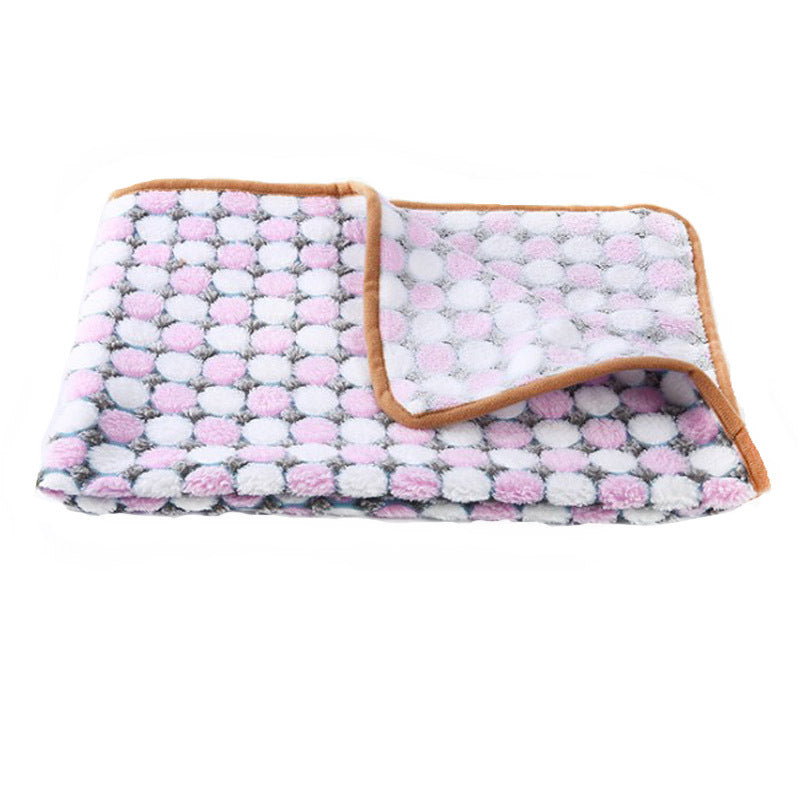 Warm Pet Supplies Flannel Printed Blanket