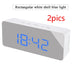 Digital LED multi-function mirror clock - Minihomy