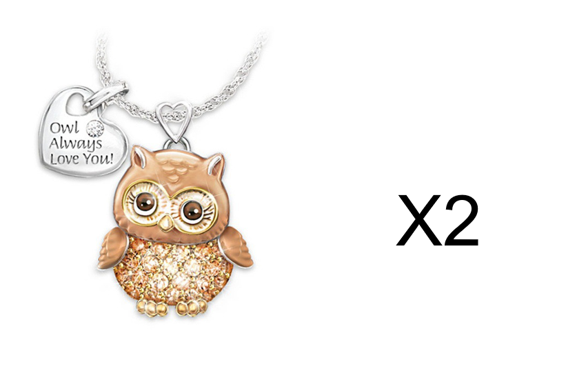 Owl necklace for Women - Minihomy