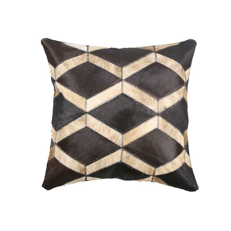 Home sofa cowhide pillow