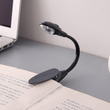 Clip-On LED Book Light: Portable & Rechargeable Reading Light - Minihomy