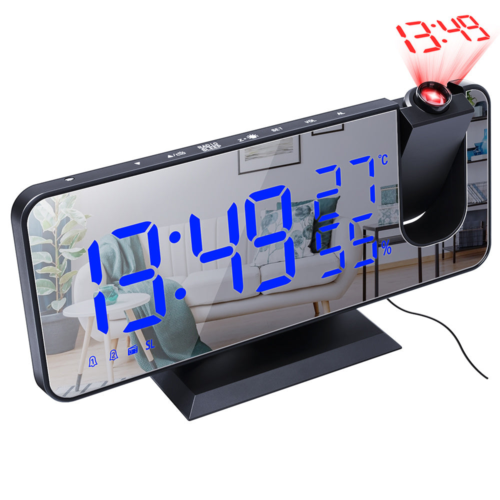 Multifunctional Radio Projection Alarm Clock - Minihomy