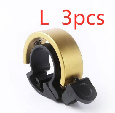 Bicycle Bell, Aluminum Alloy Bike Horn Ring - Universal for Kids & Adults, Safety Cycling Accessories