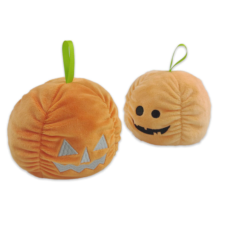 Halloween Luminous Plush Toys - Reversible Ghost Pumpkin Plush Toy