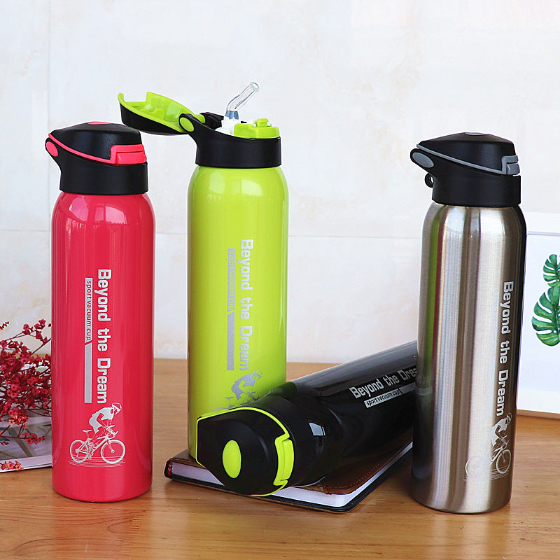 500ML Sport Thermos Water Bottle - Minihomy