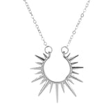 Sunflower Necklace Retro  Clavicle Chain Creative Jewelry Women