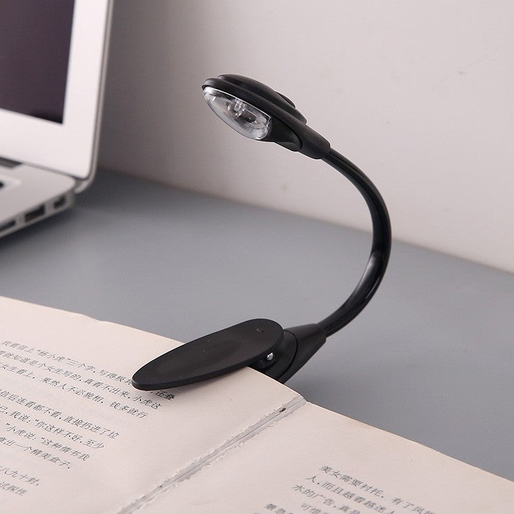 Clip-On LED Book Light: Portable & Rechargeable Reading Light - Minihomy