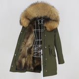 Long Waterproof Parka Winter Jacket