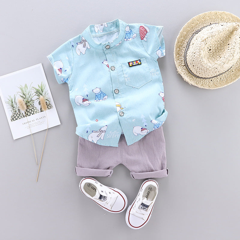 Summer New Boy Baby Infant Children's Clothing