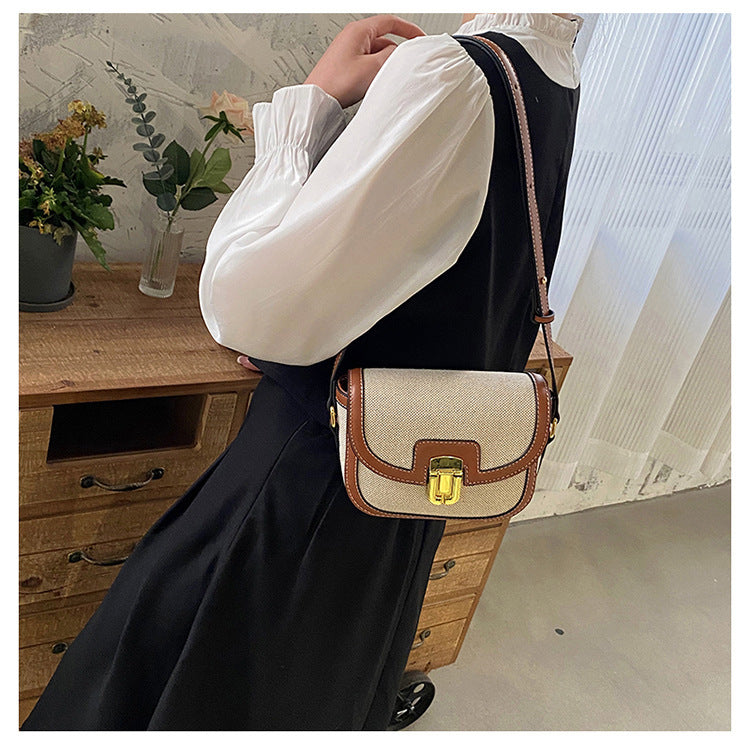 Saddle Bag Fashion One-shoulder Crossbody Bag Commuter Bag