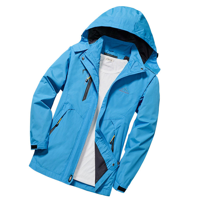 Men's And Women's Outdoor Thin Waterproof Jacket - Minihomy