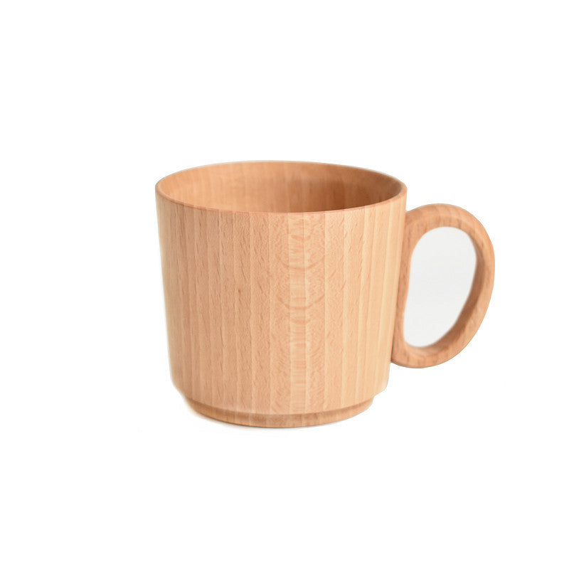 Beech Wood Jujube Wood Coffee Cup Three-piece Tea - Minihomy