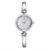 Rhinestone SK Top Luxury Brand Steel Quartz Watch Fashion Women Clock