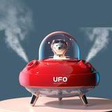 Dual Nozzles Wireless Air Humidifier - UFO Cartoon Bear Water Diffuser - Minihomy