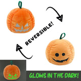 Halloween Luminous Plush Toys - Reversible Ghost Pumpkin Plush Toy - Minihomy