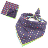 Pup Up the Style: Plaid Double Sided Cotton Pet Scarf!