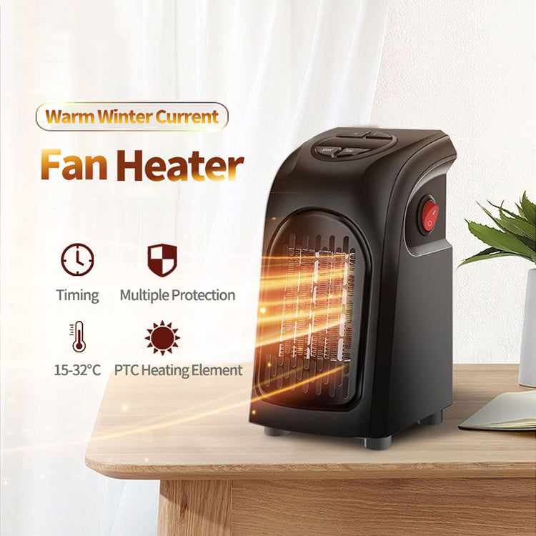 Winter Air Heater - Electric Ceramic Fan Heater for Home Office Camping