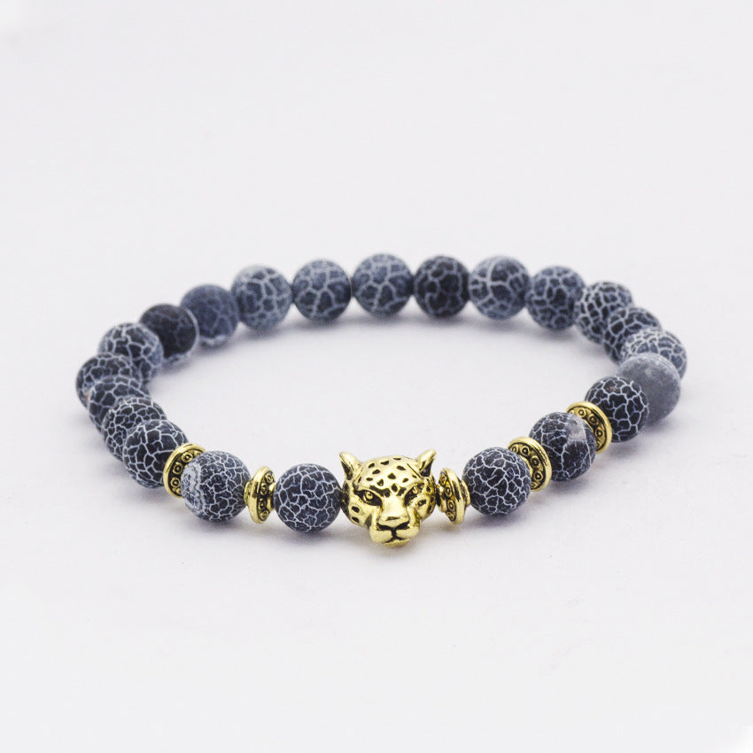 Natural Stone Owl Head Yoga Bracelet - Minihomy