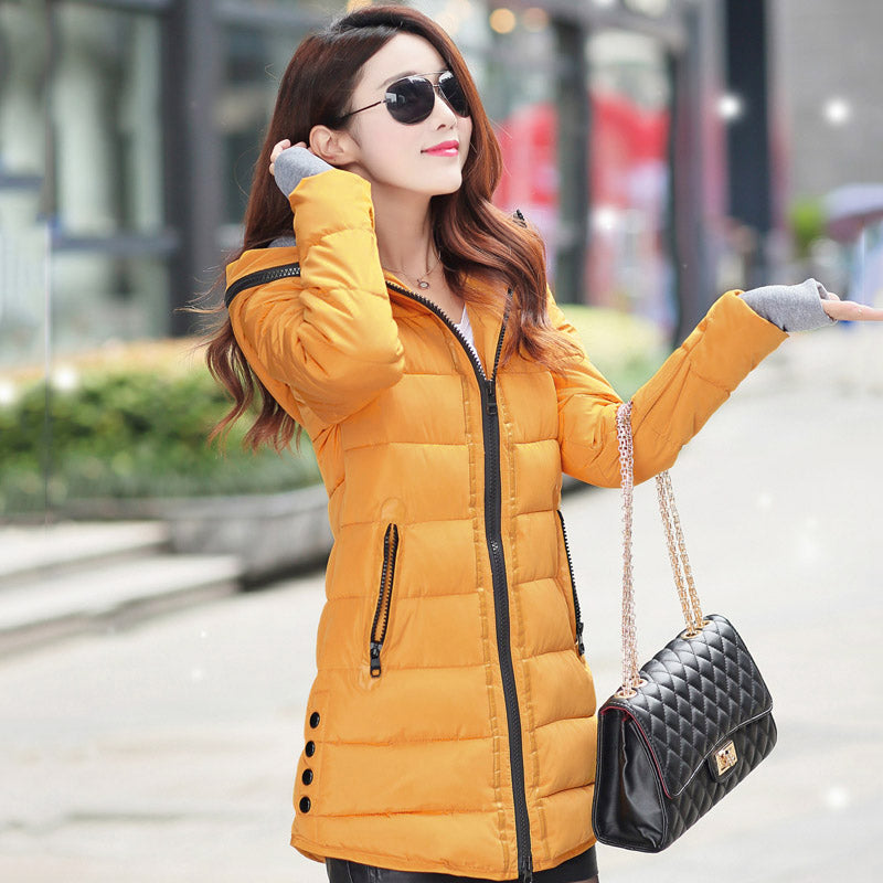 Mid-length Down Jacket for Women
