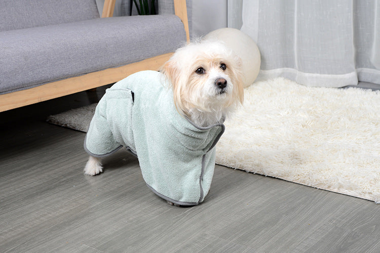 Quick-drying Pet Absorbent Towel Dog Bathrobe Pet Dog Bath Towel For Dogs Cats