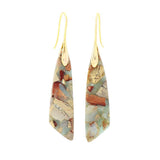 Bohemian Emperor Stone Geometric Pendant Earrings - Minihomy