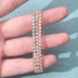 4mm Single Row Diamond All-match Simple Bracelet Women - Minihomy