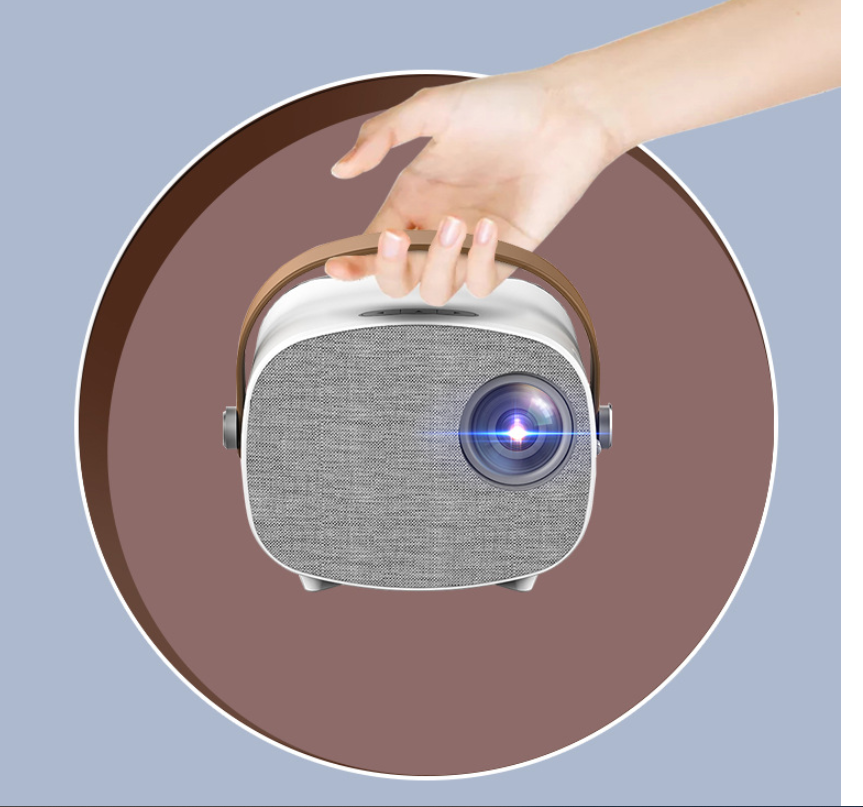 Home Mobile Phone Projector LED Portable Miniature - Minihomy