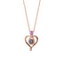 925 Sterling Silver Letter Heart-shaped Necklace For Women - Minihomy