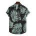 Men Short sleeved beach shirts men - Minihomy