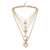 Vintage Pendant Alloy Necklace