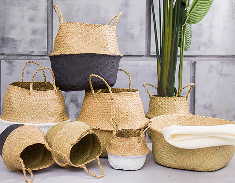 Storage Baskets laundry Seagrass Baskets