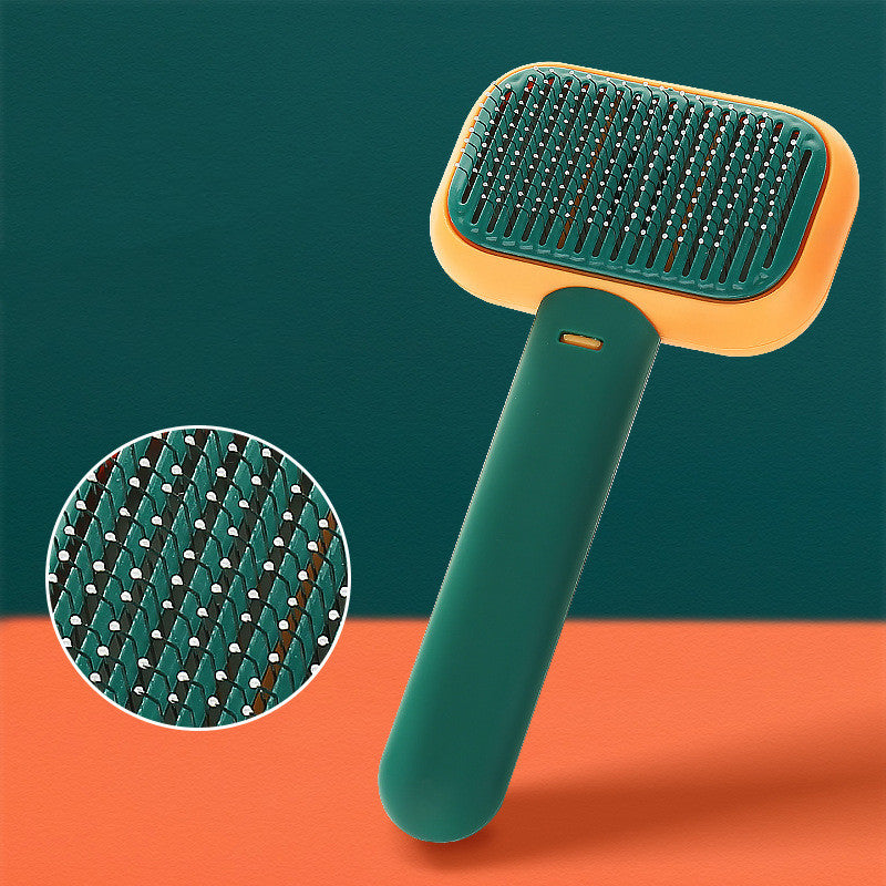 Pet Hair Brush - Massage Comb for Cat and Dog Grooming - Minihomy