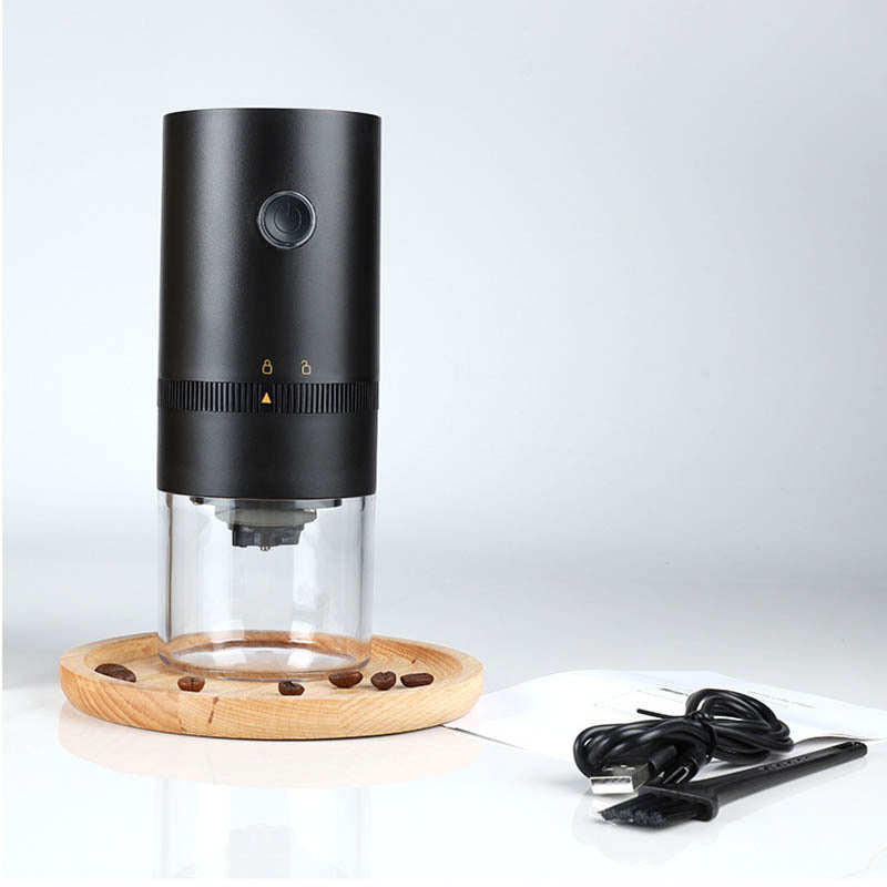 Mini Electric Coffee Grinder for Home - Compact & Quiet