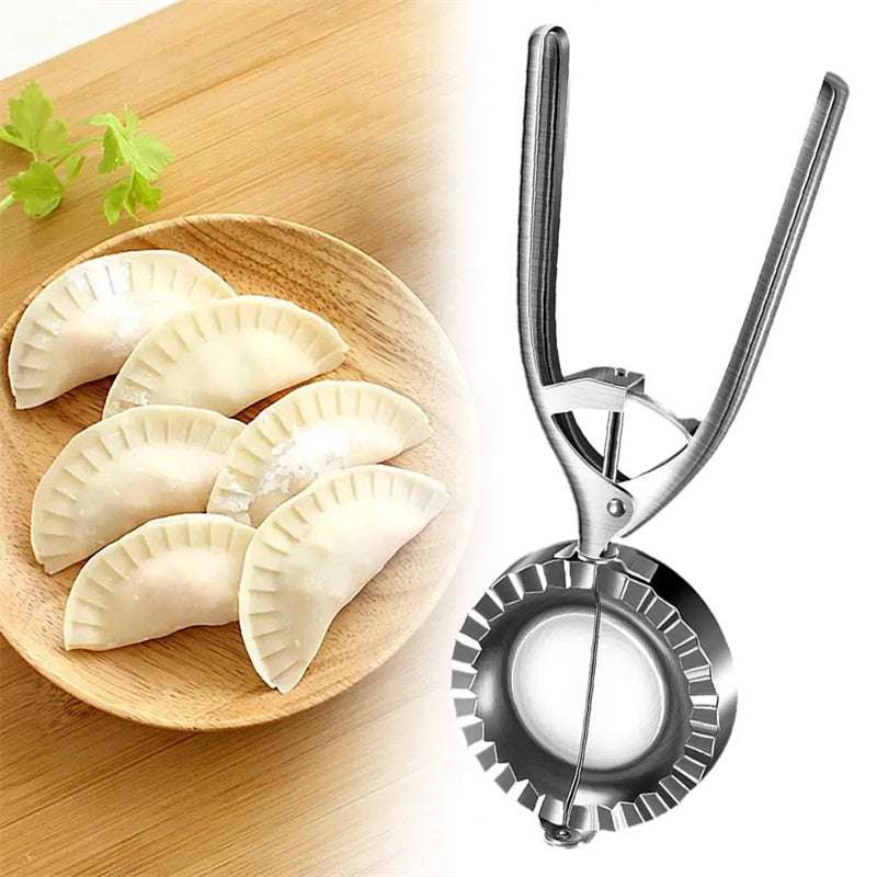 Kitchen Dumpling Mold - Stainless Steel Dumpling Machine Pressing Home Baking Tool - Minihomy